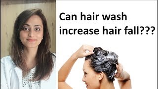 Does frequent hair wash increase hairfall [upl. by Notsyrb]