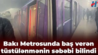 Bakı Metrosunda tüstülənmə baş verdi SƏBƏB BU İMİŞ [upl. by Libbna386]