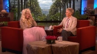 Nicki Minaj Catches Up with Ellen [upl. by Hervey]