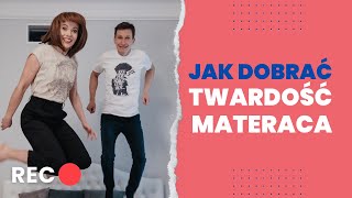 Jak dobrać TWARDOŚĆ materaca 🤔 [upl. by Huai949]