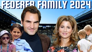 The Unseen Side of Roger Federers Family in 2024 [upl. by Noryahs964]