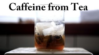 How to extract Caffeine from Tea Classic DCM Method [upl. by Toy]