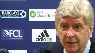 Arsene Wenger Gets Angry After Repeated Questions About Wenger Out Banners [upl. by Ika61]