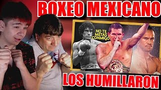 🇨🇱 REACCIÓN a TOP 5 BOXEADORES BOCONES CALLADOS POR MEXICANOS 🇲🇽 [upl. by Atiras]