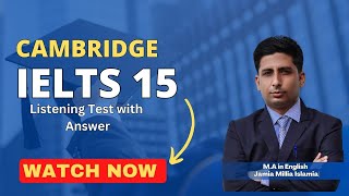 IELTS 15 Listening Test 1 [upl. by Ahsercal]