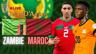 LIVE  CAN 2023  ZAMBIE 🇿🇲 VS MAROC 🇲🇦 EN DIRECT COMMENTÉ LES LIONS DE L’ATLAS DE RETOUR [upl. by Altheta958]