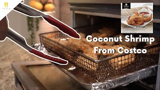 How To Make Royal Asia Coconut Shrimp From Costco  Review  Chef Dawg [upl. by Siwel126]