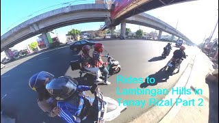 Rides to Lambingan Hills Tanay Rizal Part 2 [upl. by Schreiber656]