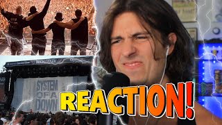 Chop Suey vs Chop Suey System of a Down REACTION by Cringy Lead Singer [upl. by Ogg]