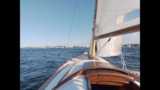 First Time Sailing a Folkboat [upl. by Ylla]