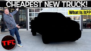 We Just Bought The Cheapest New 4X4 Half Ton Truck in America [upl. by Eniamrehs]