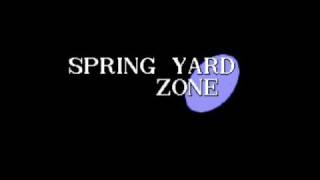 Sonic 1 Music Spring Yard Zone Europe Version [upl. by Shafer]