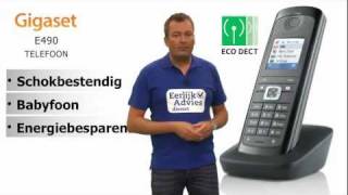 Gigaset E490  Product video [upl. by Kilmarx]