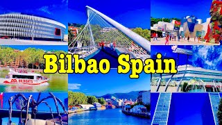 Bilbao Spain 4K Walking Tour  Paseo Por Bilbao Pais Vasco España 🇪🇸🇪🇸🇪🇸 [upl. by Oderfliw]