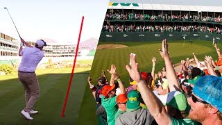 They Let Me Play the Craziest Hole in Golf — TPC Scottsdale 16th Hole [upl. by Aninep192]