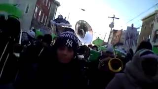 Froggy Carr and New Sound Brass Band 2018 up 2 Street From Club [upl. by Alfeus]