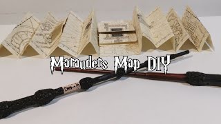 How to do the Marauders Map  DIY  Harry Potter  kyrei hp [upl. by Semele]