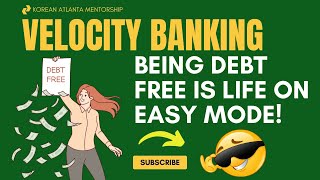 Velocity Banking  Being debt free is LIFE on EASY MODE [upl. by Ressan643]