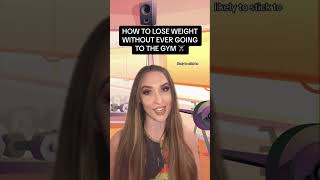 Simple Hack Lose Weight Without Ever Needing The Gym  Liv Speakman shorts [upl. by Adey320]