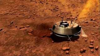 Touchdown of Huygens on Saturns Moon Titan  NASA JPL Cassini Space Science HD Video [upl. by Netta]