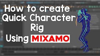 How to rig using Mixamo  Mixamo Hindi Tutorial [upl. by Brodsky]