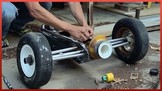 Man Builds Amazing GoKart From an Old Toy Car  Start to Finish by Motorizando [upl. by Hadwin]