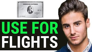 HOW TO USE AMEX PLATINUM POINTS FOR FLIGHTS 2024 [upl. by Yazbak]