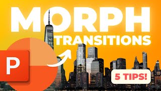 5 Best Morph Transitions in PowerPoint 2023 🔥  Easy StepbyStep Tutorial [upl. by Celestyna]