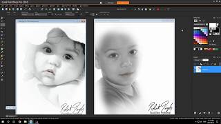 Create a dreamy effect on a portrait with PaintShop Pro [upl. by Eelrak]