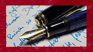 Pelikan Souverän M800  ASMR Handwriting [upl. by Bellaude608]