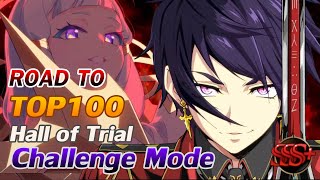 Rampaging Astromancer Elena  Hall of Trials  Challenge  Epic Seven [upl. by Magdala]