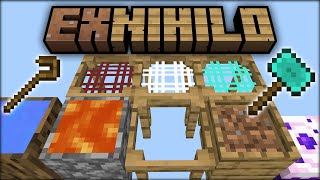 Ex Nihilo Addon Minecraft PE MCPE Bedrock Edition [upl. by Igiul]