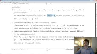 Dénombrement 38  Les pArrangements  Maths Terminale S [upl. by Lala]