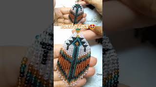 Aretes En Mostacilla 🤩 Paso A paso Facil de hacer mostacillas creaconmostacilla aretes diy [upl. by Ditmore]