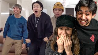 BTS Grammy Nomination Night  EXCITED REACTION [upl. by Bainter]