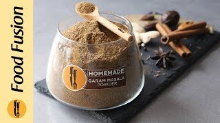 Homemade Garam Masala Powder Recipe By Food Fusion [upl. by Schalles684]