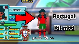 Inazuma Eleven Go Strikers 2013 Euro Portugal Kit Mod [upl. by Verdha234]