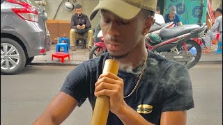 Smoking Thuốc Lào Pipe in Vietnam 🇻🇳 [upl. by Ecinrahs]