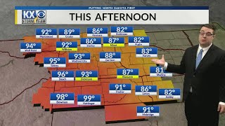 80s and 90s look to become widespread over the next few days with plenty of sunshine [upl. by Sanburn]