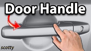 How to Replace a Broken Car Door Handle [upl. by Geoff]