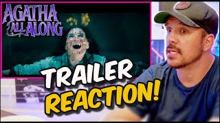 AGATHA ALL ALONG Trailer REACTION  MCU [upl. by Angid]