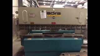 ADIRA 70 ton x 98quot UpActing CNC Press Brake [upl. by Gyimah]