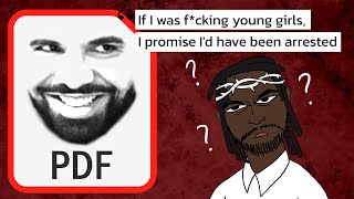 Everytime Drake FUMBLED On The Heart Part 6  Drake vs Kendrick Lamar Animated By An Idiot [upl. by Nywde]