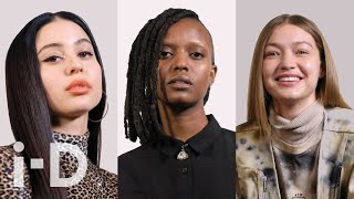 Gigi Hadid Alexa Demie Adut Akech and more answer Rihannas questions  iD [upl. by Georgi789]