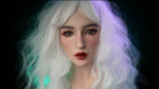 ASMR Makeup  Crinkle Shirt  No Talking [upl. by Goulette]