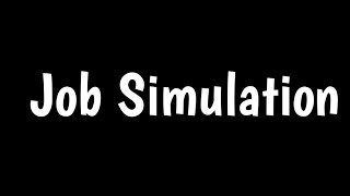 Job Simulation  Work Simulation Assessment Test  Finance Job Simulation [upl. by Siddon]