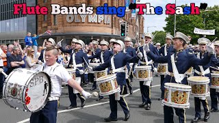 The Sash Sung by Flute Band members [upl. by Kass61]