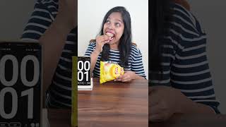 25 SECOND CHIPS Eating Challenge  CHIPS CHALLENGE 🤑shorts ytshorts ashortaday [upl. by Anada]