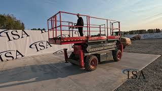 41989  2012 Skyjack 7127RT Scissor Lift Will Be Sold At Auction [upl. by Yenttihw884]