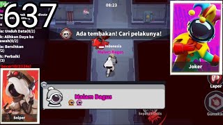 KEJAR SNIPER MALAH KENA VOTE  Super Sus  Role  Joker Indonesian gameplay 637 [upl. by Hares]